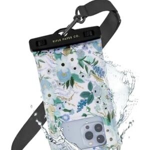 Casemate X Rifle Paper Co. Garden Party Blue Phone Pouch